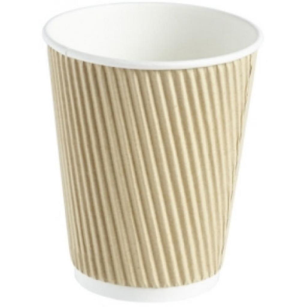 Bulk Case Disposable Paper Coffee Tea Cups Sip Lids 8oz 12oz 16oz Ripple Weave 