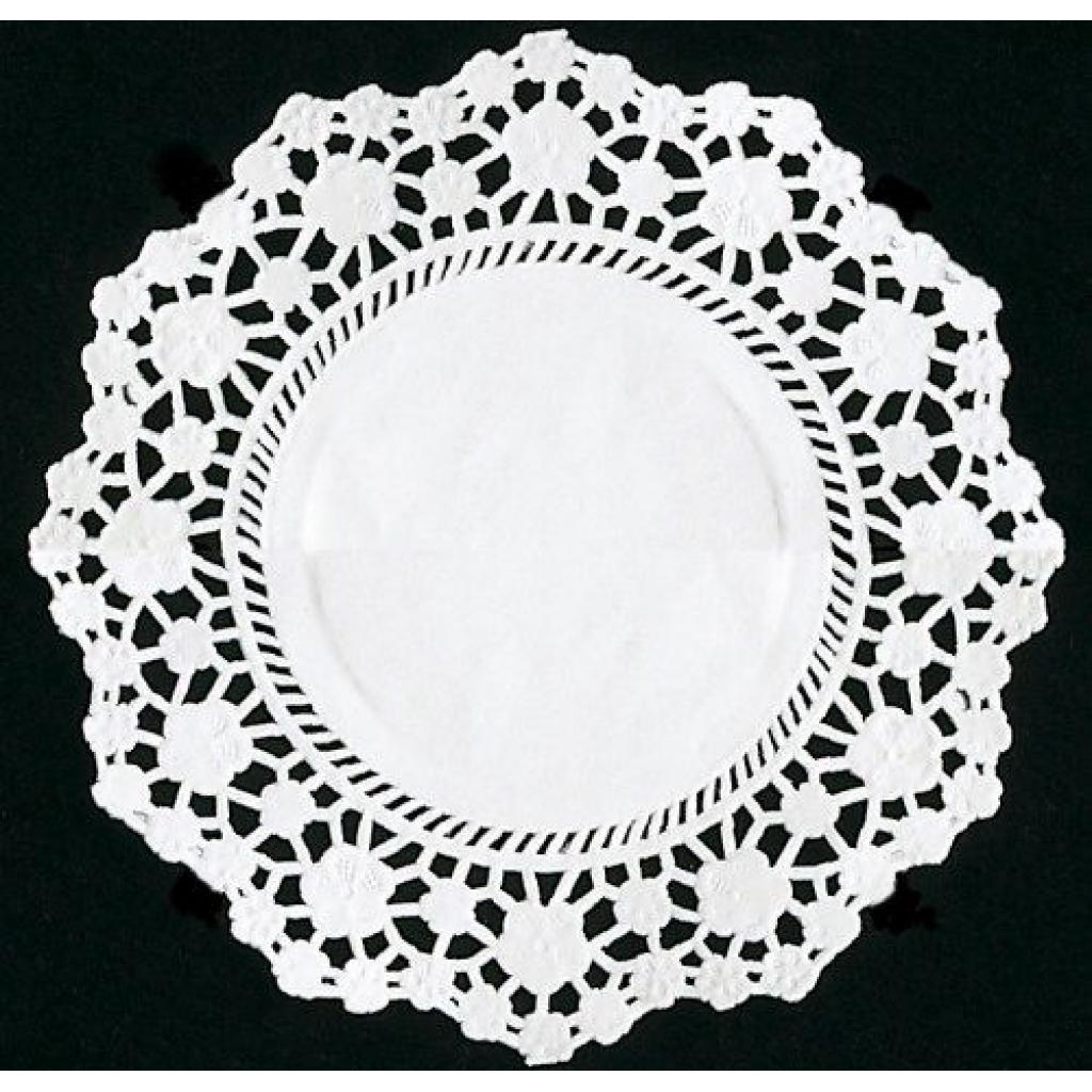 4.5" Paper Doilies 11cm Round Lace Doyleys Thali Outlet