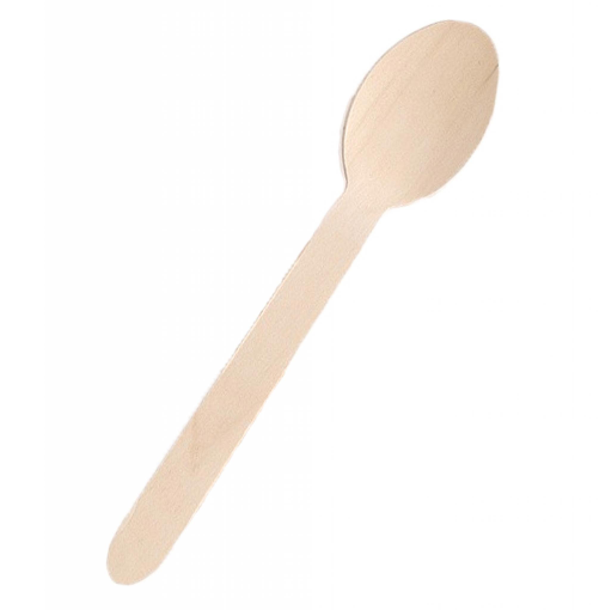 Wooden Spoons Biodegradable Disposable High Quality Single Use Cutlery
