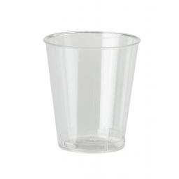 Clear Plastic 50ml 2oz Shot Sampling Cups Glasses Strong Drinking Tumbler Disposable