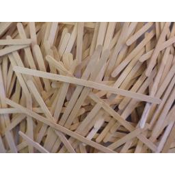 Wooden Stirrers 7" Biodegradable Disposable High Quality Single Use Cutlery