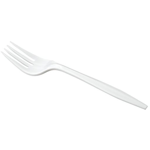 Economy White Plastic Forks Cutlery Thali Outlet