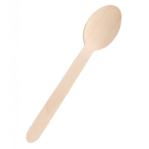 Wooden Spoons Biodegradable Disposable High Quality Single Use Cutlery