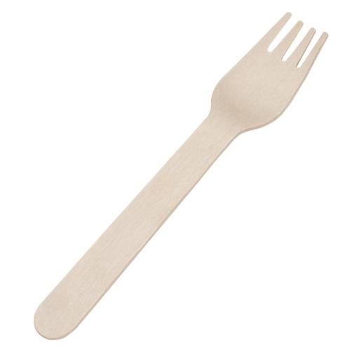 Wooden Forks Biodegradable Disposable High Quality Single Use Cutlery
