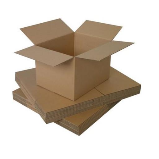 Single Wall Cardboard Postal Packaging Mailing Boxes 8"x8"x8"