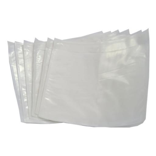A6 Plain Clear Documents Enclosed Wallets Envelopes - 110mm x 158mm - QTY 1000