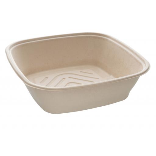Sabert BePulp 7000ml 240oz Catering Serving Bowls 36 x 36cm - Strong and Compostable