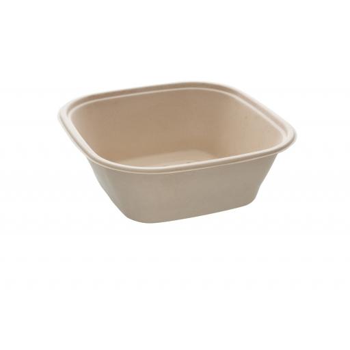 Sabert BePulp 3500ml 120oz Catering Serving Bowls 27 x 27cm - Strong and Compostable