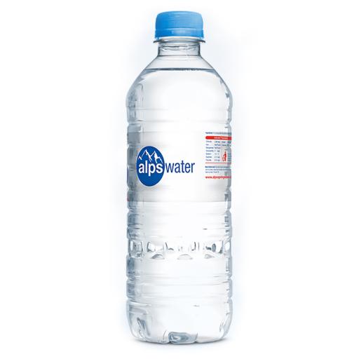 Alps Natural Spring Water Crew Cap Bottled (24 x 500ml)